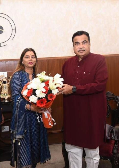 Meeting with Union Minister Nitin Gadkari